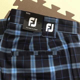 FootJoy チェックパンツ 新品未使用 定価¥12000の画像