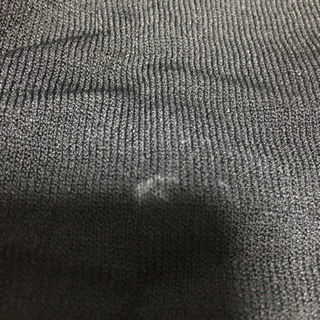 黒　ビーズカーディガンの画像