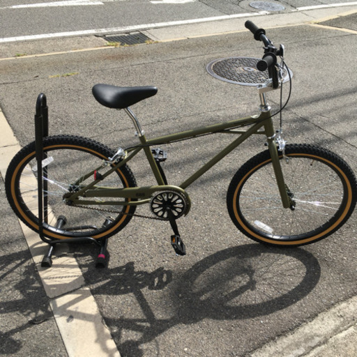 【新車】　BMX　backpacker. ６０９　マットオリーブ