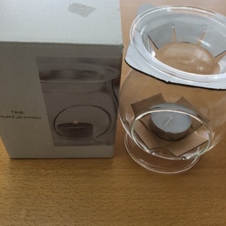 耐熱ガラス製オイルウォーマー