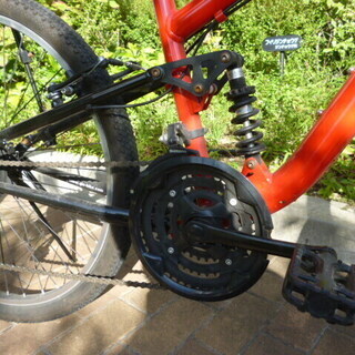 フェラーリの自転車の画像