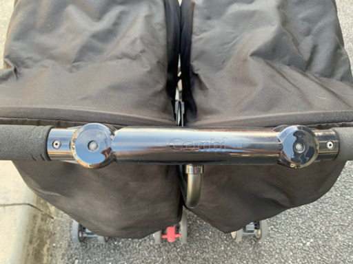 コンビ　ツインスピン　双子用ベビーカー