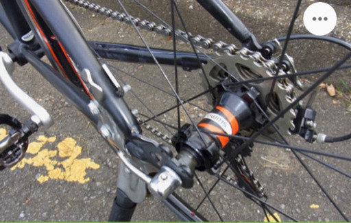 アサヒサイクル SCE700 シマノホイール WH-RS20　２３×６２２　７００×２３C　中古