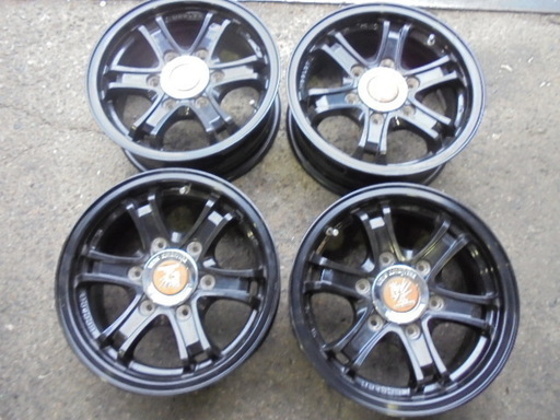 4本set WEDS ADVENRURE 15×6J 139.7/6H +33　美品