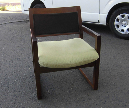 南12条店 マルニ木工 1人掛けソファ アームチェア 車輪付き