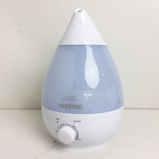 アウトレット☆アロマLED加湿器 レイドロップ WH 2.4L