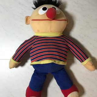 セサミストリート Ernieぬいぐるみ