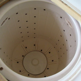 ☆★サンヨー★2槽式洗濯機 4.0Kg★SW-400F2★動作品★作業服洗い・農作業用にどうぞ、の画像