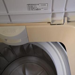 洗濯機ー７Kg, 123L 明日お昼まで。。の画像