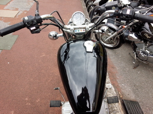 NO.2901　ＸＶ２５０ビラーゴ　空冷Ｖツイン２５０ｃｃ　アメリカン　ブラック　☆彡