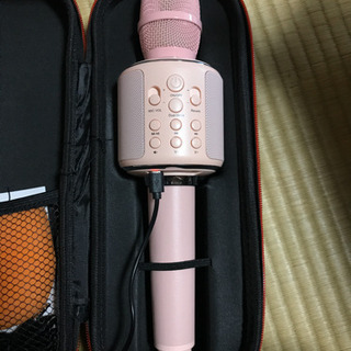 【値下げしました】スマホでどこでもカラオケが出来ます。GOODaaa bluetooth カラオケマイク 2019 人気 bluetooth マイク ブルートゥース デュエット&伴奏機能付きの画像