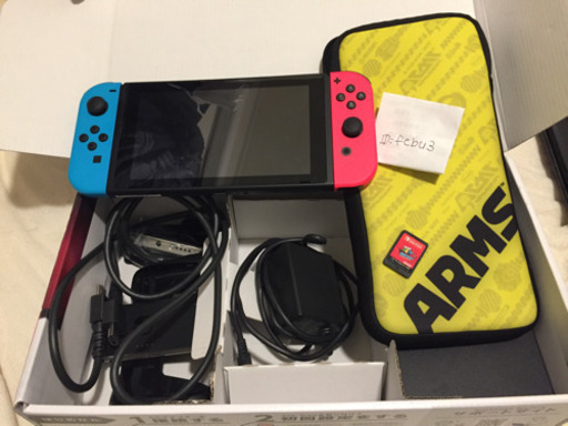 （17日迄）任天堂Switch 本体一式 ＋ソフト2個付き