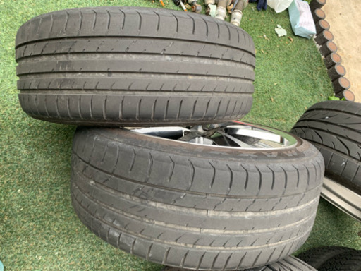 お買い上げありがとうございます‼️クレツェ ヴィシュヌ 19インチ  9.5J 10.5J タイヤ付き