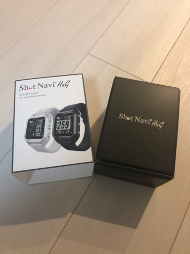 ShotNavi HuG ホワイト　未使用　GPS 腕時計
