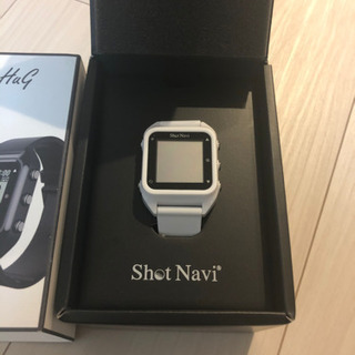 ShotNavi HuG ホワイト　未使用　GPS 腕時計の画像