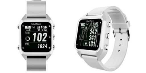 ShotNavi HuG ホワイト　未使用　GPS 腕時計