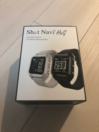 ShotNavi HuG ホワイト　未使用　GPS 腕時計