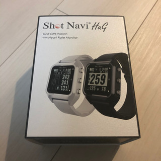ShotNavi HuG ホワイト　未使用　GPS 腕時計の画像