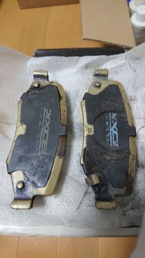 JEEPラングラー JK DIXCELリヤブレーキパッド