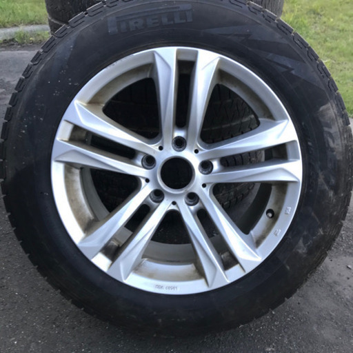 123-1PIRELLI 225/60R17 BMW X3(F25) 17×8J +45 スタッドレスタイヤ