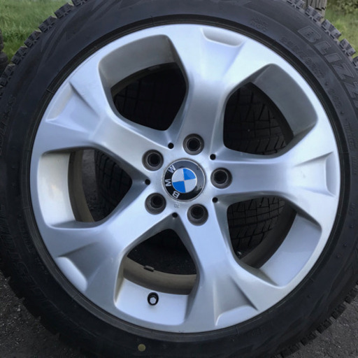 123-2  X1(E84)225/50R17 ブリヂストンREVO GZ 溝じゅうぶん 17×7.5J +34 BRIDGESTONEスタッドレスタイヤ
