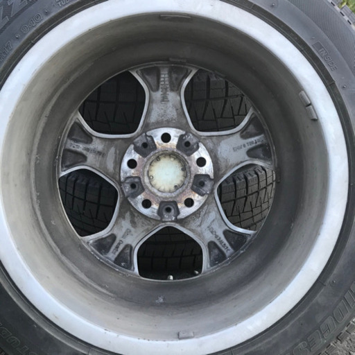 123-2  X1(E84)225/50R17 ブリヂストンREVO GZ 溝じゅうぶん 17×7.5J +34 BRIDGESTONEスタッドレスタイヤ