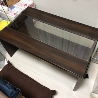 ローテーブル　コーヒーテーブル　座椅子の画像