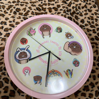 【非売品・現在稼働中】なめこ壁掛け時計