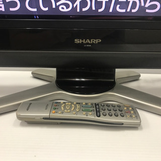 【中古】SHARP AQUOS (LC-32D30) 32型液晶テレビ シャープ シャープ液晶テレビ リモコン付きの画像