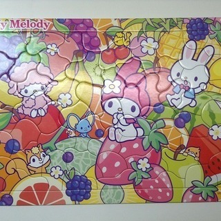 幼児用パズル3点　ミッキー　マイメロ　キティの画像