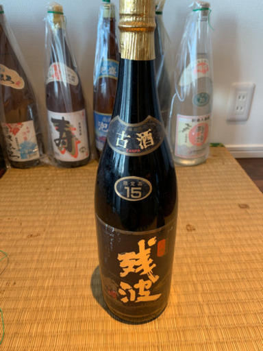 泡盛 残波黒 限定品 15年古酒 更に20年くらい前に製造