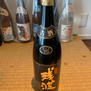 泡盛 残波黒 限定品 15年古酒 更に20年くらい前に製造