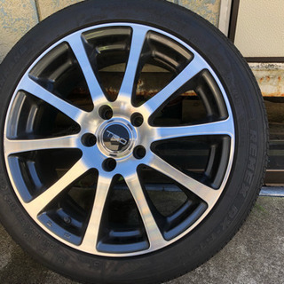 トヨタ TRD 17インチ アルミホイールタイヤ4本セット