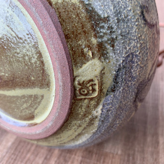 30年くらい前のやちむんセットで。