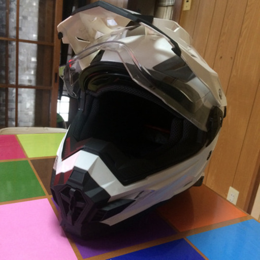 ほぼ未使用 THH ダブルシールドオフロードヘルメット