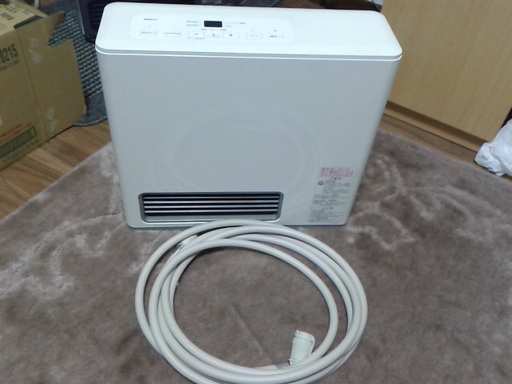 綺麗です　ノーリツ ガスファンヒーター 都市ガス12Ａ　13Ａ