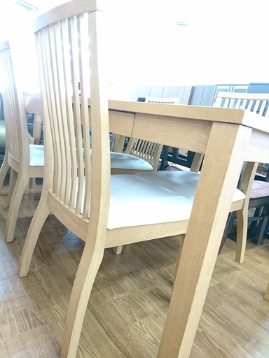 ニトリ　引き出し付きダイニング5点セット　【トレファク　川越店】