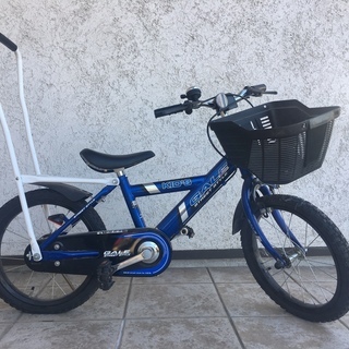 補助バー付き 子供用自転車（初めての自転車練習にぴったり）