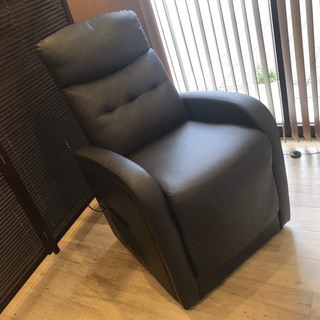 電動リクライニングチェア（ダークブラウン）