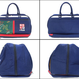 CA226 fila フィラ シューズインボストンバッグ ゴルフ スポーツバッグの画像