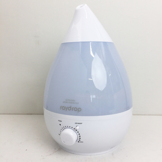 アウトレット☆アロマLED加湿器 レイドロップ 3.8L WH