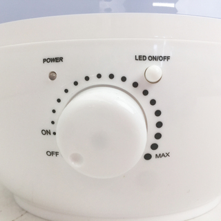 アウトレット☆アロマLED加湿器 3.8L WHの画像