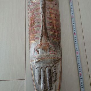 バリのお面 マスク 壁掛け インテリアの画像