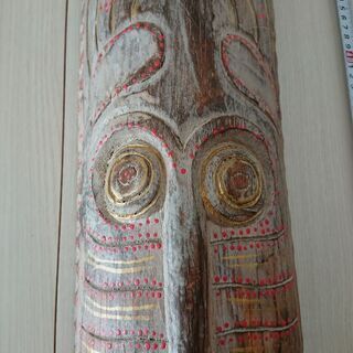 バリのお面 マスク 壁掛け インテリアの画像