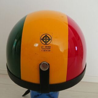 ☆値下げ☆タイの装飾用ハーフヘルメットの画像