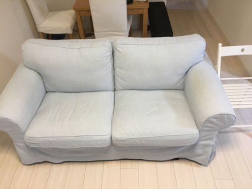 IKEA製2人掛けソファ