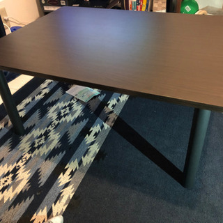 値下げ！ 黒合皮ソファ 収納付きの画像