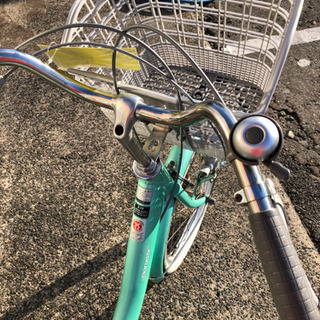 丸石サイクル製◆三輪自転車◆２０インチ◆若草色、グリーン【買取&販売　宮本リサイクル】の画像