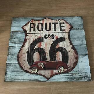 アメリカROUTE66プレートです。
