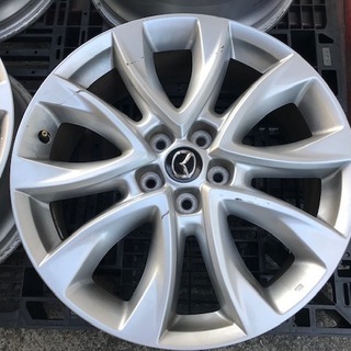 マツダCX-5　純正19inchアルミホイールの画像